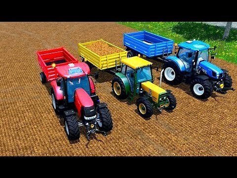 Tractorul pentru copii cu tractoare pentru copii ( RED,Yellow, Blue)