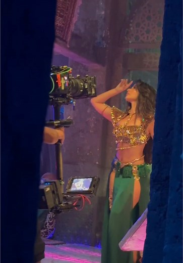Behind the Scenes of Nora Fatehi's Epic Shoot for 'Snake'