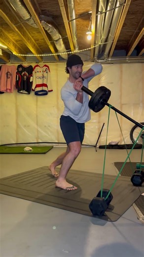 Full body acceleration, deceleration, agility, rotation & power work.