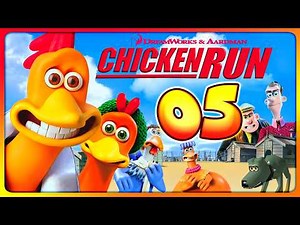 Chicken Run Walkthrough Part 5 (PS1, PC, Dreamcast) Act 3 - 2 Gameplay