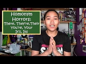 Homonym Horrors: There, Their, They're, Your, You're, Its, It's - Civil Service Exam Review