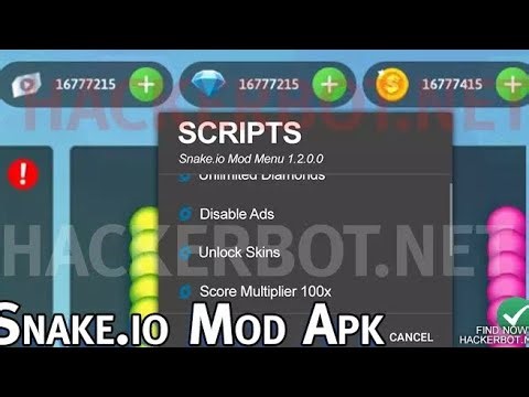 Snake.io v2.2.108 MOD APK (Unlocked Skins, Drone View