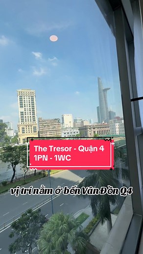 Cho thuê căn hộ 1PN The Tresor - Quận 4