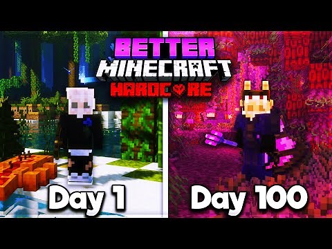 I Survived 100 Days in Better Minecraft Hardcore… Here’s What Happened