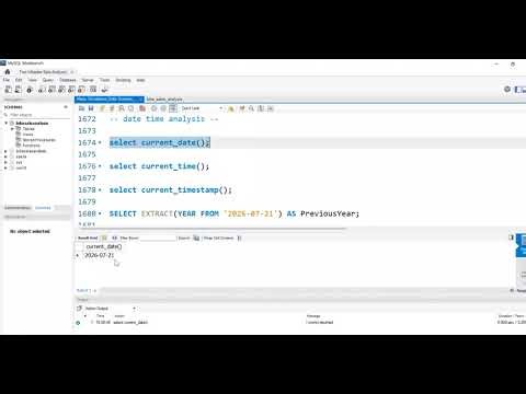 SQL | 📅 SQL Date & Time Functions Made Easy | Every Beginner Must Know!