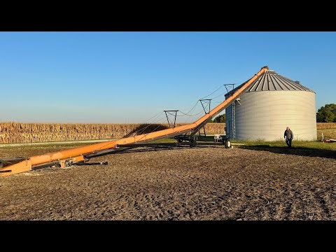 Harvest FAIL... 120 Foot Conveyor COLLAPSES Overnight!!
