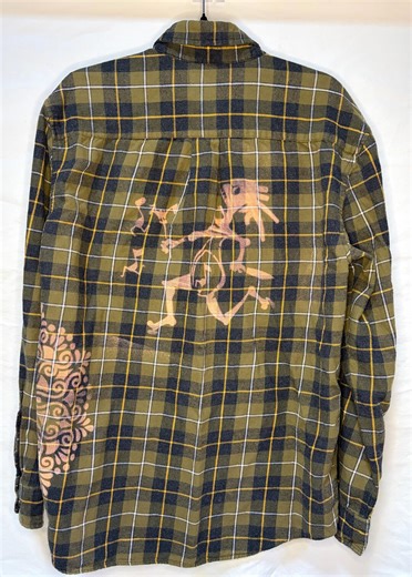 Widespread Panic Note Eater Bleached Flannel Shirt - Etsy