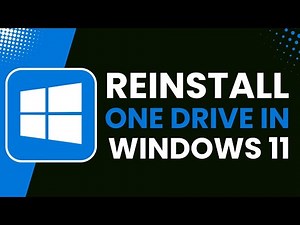 How to Reinstall OneDrive on Windows 11