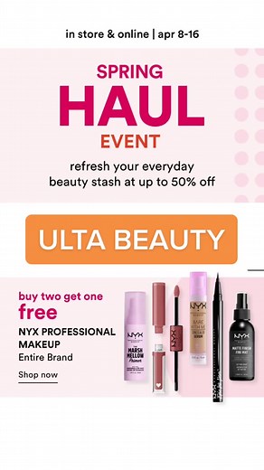 The @ultabeauty Spring Haul Event is here!! What are you most excited to pick up?! #ulta #ultabeauty #juviasplace #morphe #beautyhaul