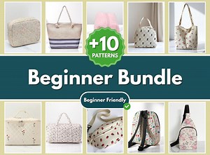 Sewing Patterns | Bag Pattern | Beginner Pattern | Easy Bag Patterns | Beginner Bag Patterns | PDF Sewing Pattern | Easy Sewing Patterns - Etsy