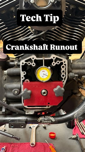 J&P Cycles on Instagram: "Tech Tip! How to measure your crank run out! If you plan on doing cams in your Twin Cam or M8 you need to know this. ⁠ ⁠ #JPCycles⁠ #JPC⁠ #TechTip ⁠"