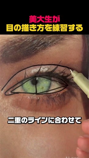 How Art Students Practice Drawing Eyes