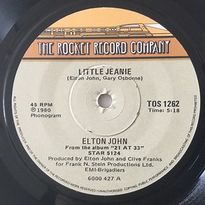 Elton John - Little Jeannie / Conquer The Sun