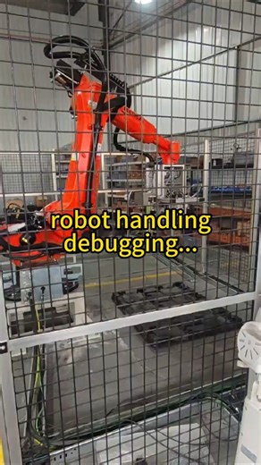 Industrial Robot handling system#loadingrobot#Automobileproductionline #industrialautomation
