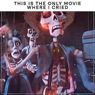 This is the only movie where I cried 😭 | Movie: Coco #edit #shorts