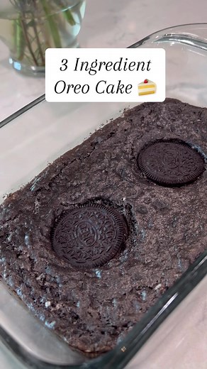 3 Ingredient Oreo Cake Recipe