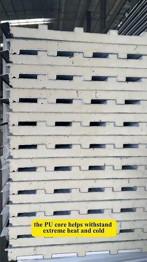 Our 950 Insulated aluminum sandwich roof panels is a modern roofing solution