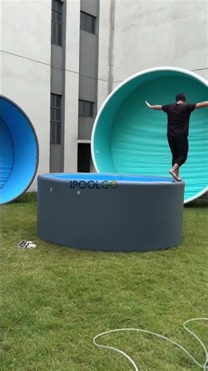 The Best inflatable swimming pool of IPOOLGO swimming pool factory 10*4ft size