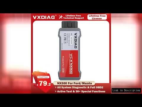 VXDIAG VCX NX500 For Ford/Mazda 2 in 1 IDSV129 J2534 ECU Programming Coding OBD2 scanner programmer