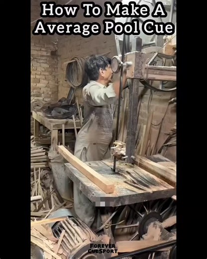 How To Make An Average Pool Cue #billiards #8ballpool🎱 #cuestick #poolstick #fblifestyle #forevercuesport | Forever CueSport