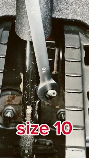 How to tighten a loose #handbrake on Peugeot 208