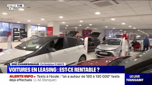 Voitures en leasing : est-ce rentable ? BFMTV répond à vos questions