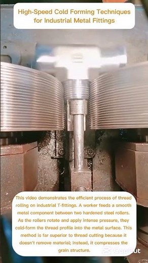 The Precision Engineering Behind Cylindrical Die Thread Rolling
