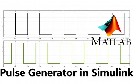 一首歌的时间学会Simulink中的Pulse Generator模块（PWM脉冲宽度调制）