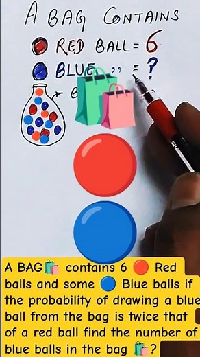 🛍️ In BAG 🔴 RED & 🔵 BLUE Balls