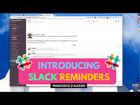 How to use Slack Reminders | Slack Tutorial