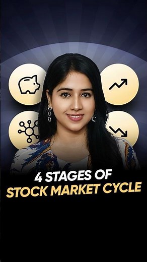 What are the 4 Stages of a Stock Market Cycle? #shorts