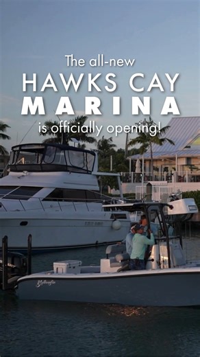 The wait is over! The all-new Hawks Cay Marina is officially opening! Join us December 12–14 for a full weekend of live music, food, and celebration by the docks. It’s going to be a Keys-style comeback you won’t want to miss. Book your stay now and be part of the celebration: https://www.hawkscay.com/ | Hawks Cay Resort