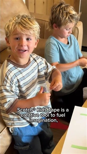 Partnering with scotchbrand for their #scotchkidstape in making a “favorite things” poster