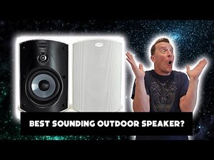 The Polk Audio Atrium 6 might be the best sounding outdoor speaker ever!
