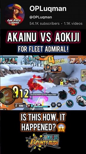 Is this how ‘Akainu vs Aokiji’ fights happened?! 😱 #akainu #aokiji #bountyrush #onepiece #gameplay