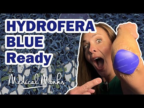 Closer Look: Hydrofera Blue READY/Border/Transfer | Antibacterial Foam Dressings | Medical Monks