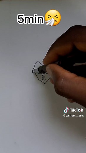 how to Draw Vegeta in 10sec,10min,1hr👌#drawing