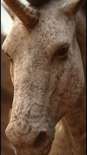 A White Horned Horse With a Black Tail and Tiger Fangs — Bo (Shan Hai Jing Field Files)