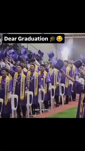 Mr Unglibaaz | Indian Memes & Sarcasm on Instagram: "The "Rendering Error" at Convocation 📶💀 ​Have you ever seen a student who is physically present but digitally buffering? ​This video captures a rare phenomenon known as "Academic Lag." While the rest of the class is operating on 5G, this legend is running on Internet Explorer. His brain received the "Wave Hat" command 3 seconds late, resulting in a system crash. 🧢💥 ​He isn't just out of sync; he is fighting invisible demons. He hit himself