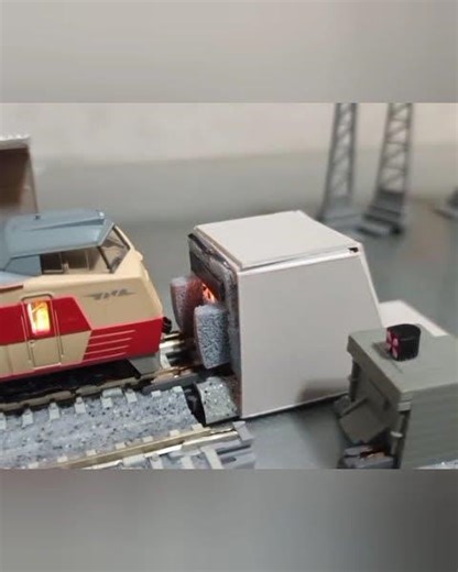 車止め線路 #shorts の安全対策 #鉄道模型