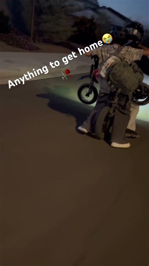 Anything to get home jk I’d do this to lol. funny #ebikelife #automobile #obenelectricbike #ebikes