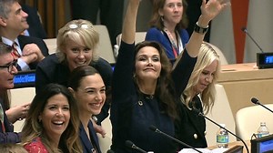 Cast of Wonder Woman speak as UN appoints her as ambassador