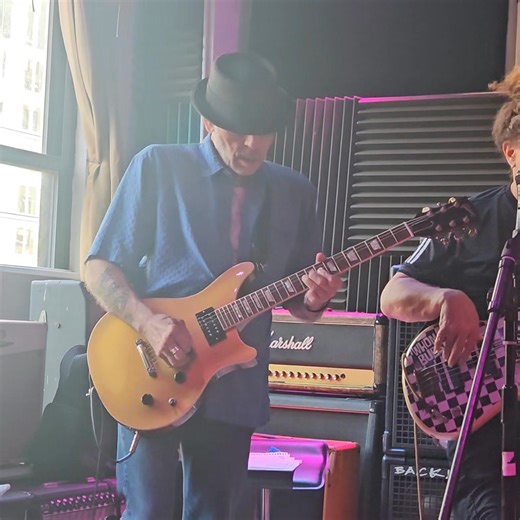 Rehearsal at Libra Studios....Getting Ready to Rock Steady at the "Swan Pond Ready For Fun Gimme Shelter Island ALL-Star Jam!" | Kevin Brennan