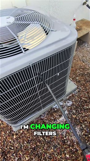 Professional Coil Cleaning Outdoor Condenser Maintenance Day in the Life of a 16-Year-Old HVAC Tech