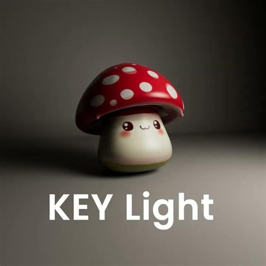Stylized Mushroom Character – Lighting Study (Maya + Arnold)