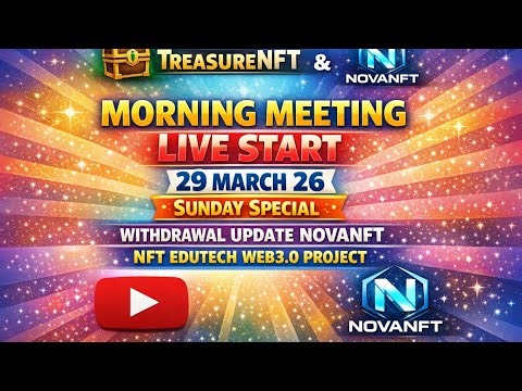 LIVE: TREASURE NFT MEETING | LATEST UPDATES AND INFORMATION | WITHDRAWAL UPDATE NOVANFT