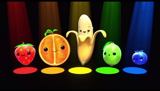 Dancing Fruits and Veggies: Bye Bye Bye TikTok Dance