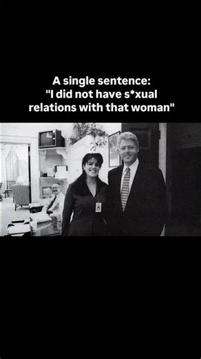 Bill Clinton's Historic Line