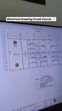 Electrical Drawing Crash Course 📝 #techatul