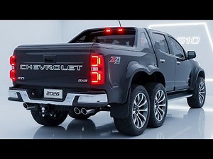 Chevrolet S10 Z71 6x6 2026: The New Pickup Truck That HUMILIATES Any Trail (You're Not Ready)